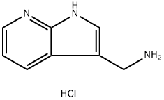 3-AMinoMethyl-7-azaindole hydrochloride Struktur