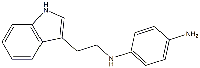 N1-(2-(1H-indol-3-yl)ethyl)benzene-1,4-diaMine Struktur