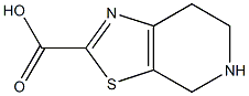 4,5,6,7-Tetrahydro-thiazolo[5,4-c]pyridine-2-carboxylic acid Struktur