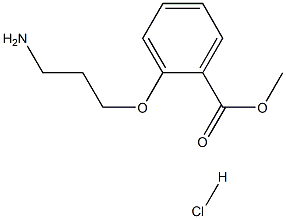 Methyl 2-(3-aMinopropoxy)benzoate hydrochloride, 97% Struktur