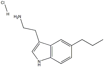 2-(5-Propyl-1H-indol-3-yl)-ethylaMine hydrochloride Struktur