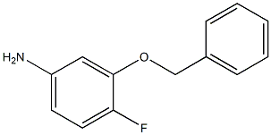 3-Benzyloxy-4-fluoro-phenylaMine Struktur