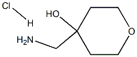 4-AMinoMethyl-tetrahydro-pyran-4-ol hydrochloride Structure