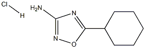 5-Cyclohexyl-[1,2,4]oxadiazol-3-ylaMine hydrochloride Struktur