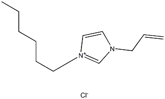 1-Allyl-3-hexyliMidazoliuM chloride Struktur