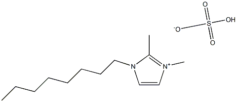 1-octyl-2,3-diMethyliMidazoliuM hydrogen sulfate Struktur