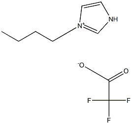 N-butyliMidazoliuM trifluoroacetate Struktur