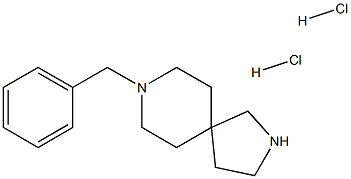 8-BENZYL-2,8-DIAZA-SPIRO[4.5]DECANE 2HCL Struktur