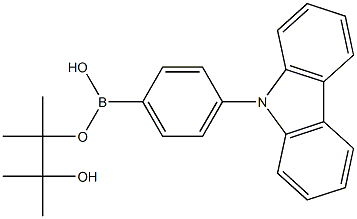 4-(9H-carbazol-9-yl)phenylboronic acid pinacol ester Struktur