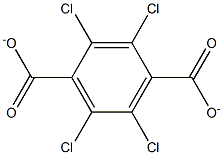 TETRACHLOROTEREPHTHALATE Struktur