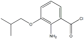 2-aMino-3-isobutoxybenzoyl chloride Struktur