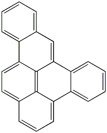 1.2:4.5-Dibenzpyrene Solution Struktur