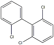 2,2',6-Trichlorobiphenyl Solution Struktur