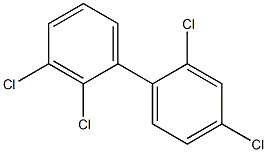 2,2',3,4'-Tetrachlorobiphenyl Solution Struktur