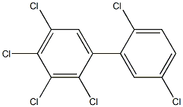 2.2'.3.4.5.5'-Hexachlorobiphenyl Solution Struktur