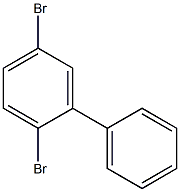 2.5-Dibromobiphenyl Solution Struktur