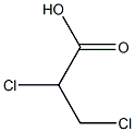 2,3-Dichloropropanoic Acid Solution Struktur