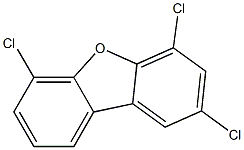 2,4,6-Trichlorodibenzofuran 50 μg/mL in Toluene Struktur