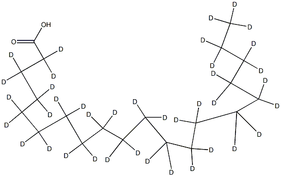 Eicosanoic acid-D39 Struktur