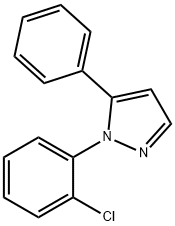 1-(2-chlorophenyl)-5-phenyl-1H-pyrazole Struktur