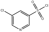 5-chloropyridine-3-sulfonyl chloride Struktur