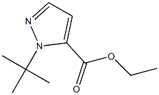 ethyl 1-tert-butyl-1H-pyrazole-5-carboxylate Struktur