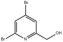 (4,6-dibroMopyridin-2-yl)Methanol Struktur