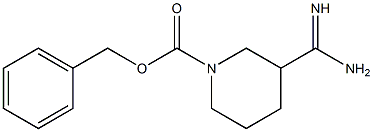 benzyl 3-carbaMiMidoylpiperidine-1-carboxylate Struktur