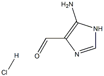 5-aMino-1H-iMidazole-4-carbaldehyde hydrochloride Struktur