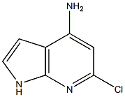 4-AMino-6-chloro-7-aza-1H-indole Struktur