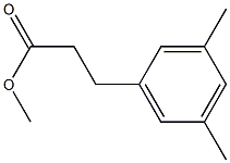 METHYL 3-(3,5-DIMETHYLPHENYL)PROPANOATE Struktur