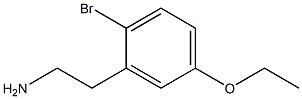 2-(2-broMo-5-ethoxyphenyl)ethanaMine Struktur