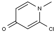 2-Chloro-1-Methyl-1H-pyridin-4-one Struktur