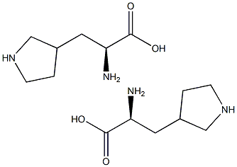 3-(3-Pyrrolidinyl)-L-alanine 3-(3-Pyrrolidinyl)-L-alanine Struktur