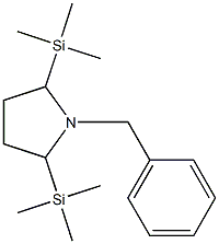 1-benzyl-2,5-bis(triMethylsilyl)pyrrolidine Struktur