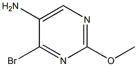 4-BroMo-2-MethoxypyriMidin-5-aMine Struktur