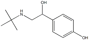 (1RS)-2-[(1,1-diMethylethyl)aMino]-1-(4-hydroxyphenyl)ethanol Struktur