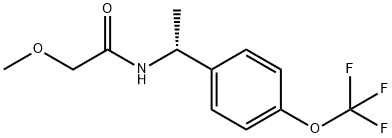 (R)-2-Methoxy-N-(1-(4-(trifluoroMethoxy)phenyl)ethyl)acetaMide Struktur