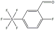 2-Fluoro-5-(pentafluorothio)benzaldehyde, 97% Struktur