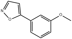 5-(3-Methoxyphenyl)isoxazole, 95% Struktur