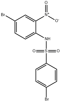 4-BroMo-N-(4-broMo-2-nitrophenyl)benzenesulfonaMide, 97% Struktur