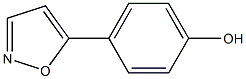 4-Isoxazol-5-yl-phenol Struktur