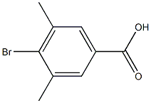 4-BroMo-3,5-diMethylbenzoic acid Struktur