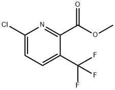 Methyl 6-chloro-3-(trifluoroMethyl)picolinate Struktur