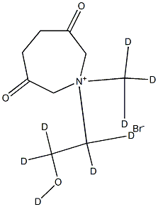 Succinyl(choline--d8) BroMide Struktur