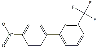 1-(4-Nitrophenyl)-3-(trifluoromethyl)benzene Struktur