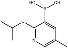 2-Isopropoxy-5-methylpyridine-3-boronic acid Struktur