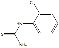 1-(2-Chlorophenyl)-2-thiourea Solution Struktur