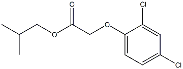 2,4-D isobutyl ester Solution Struktur