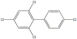 2.4.4'.6-Tetrachlorobiphenyl Solution Struktur